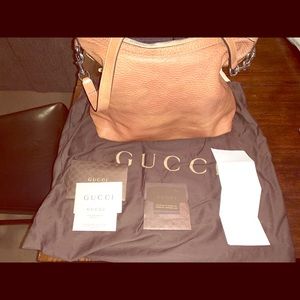 Authentic Gucci shoulder bag with strap!